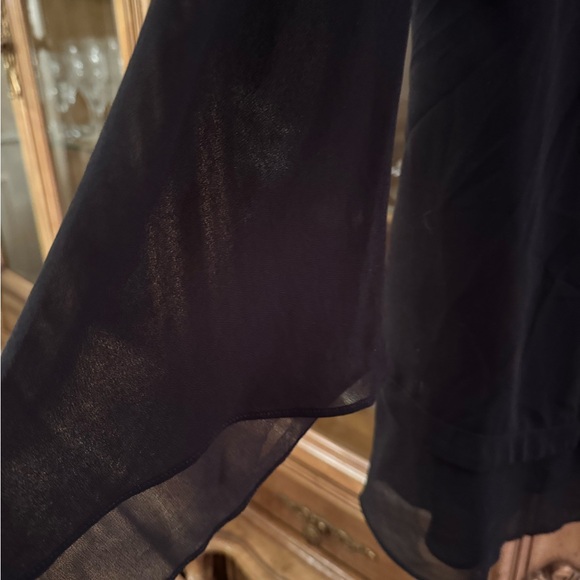 NWT CHICOS BLACK LABEL Black Button-Up Blouse - Picture 3 of 4